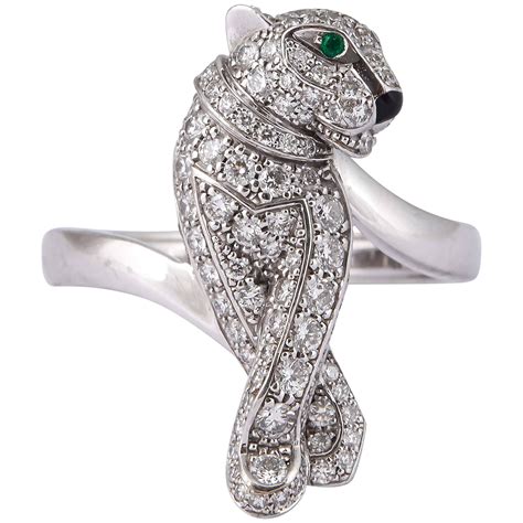 cartier serpent ring|cartier panthere ring for sale.